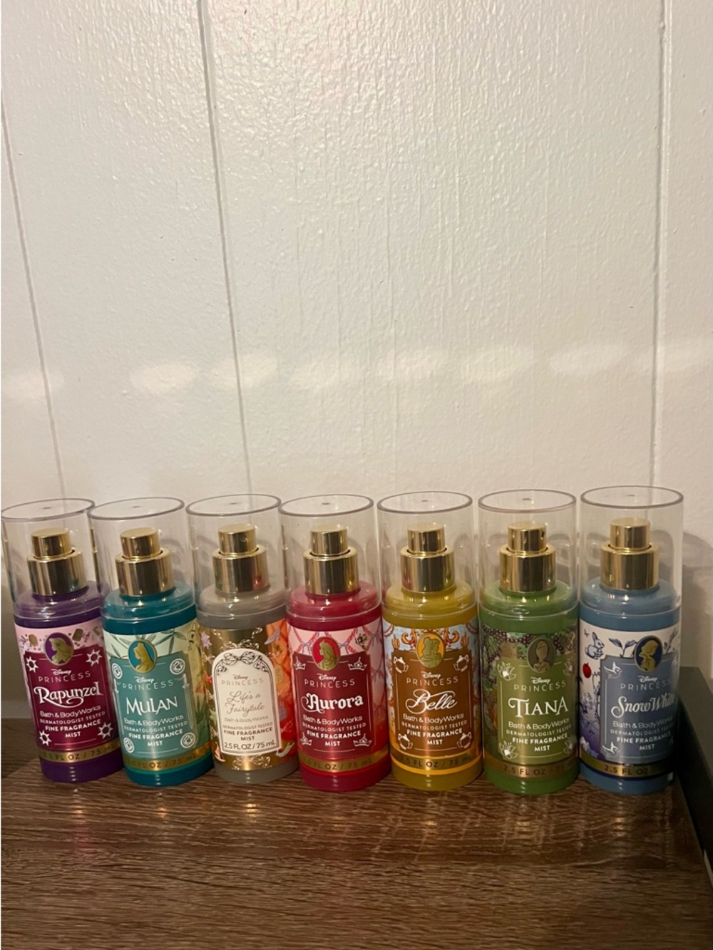 Disney Princess Bath & Body Fine Fragrance Mist - Multiple Colors